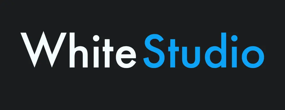 White Studio logo