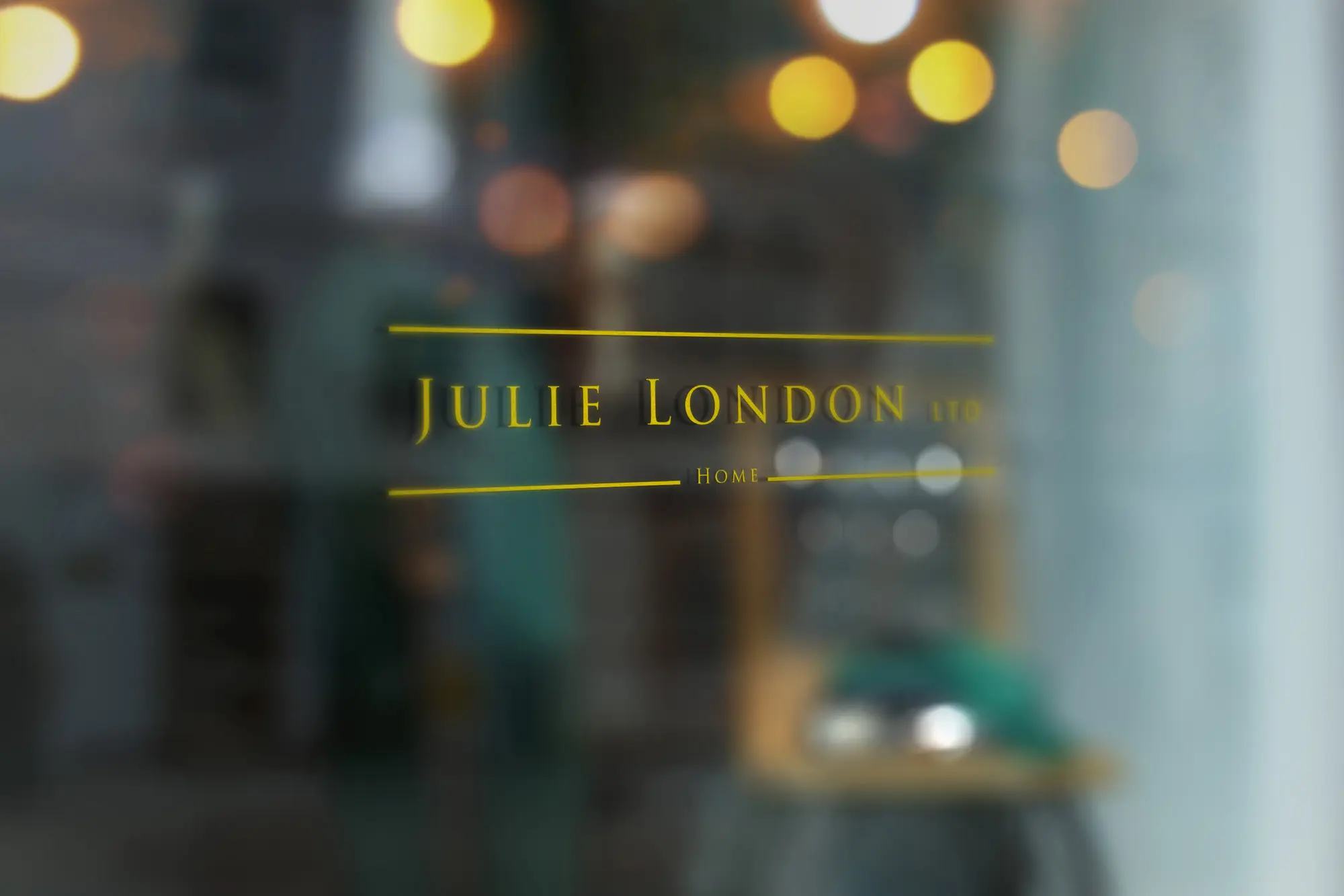 White Studio, Branding work, Julie London